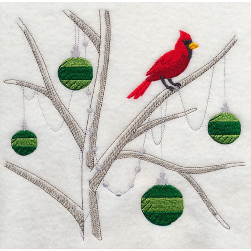 Branching Out with Christmas – Cardinal