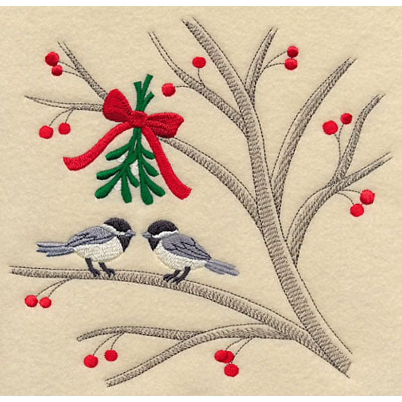 Branching Out with Christmas – Chickadees