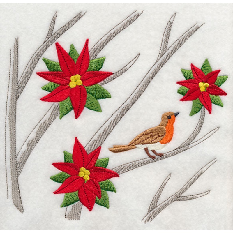 Branching Out with Christmas – European Robin