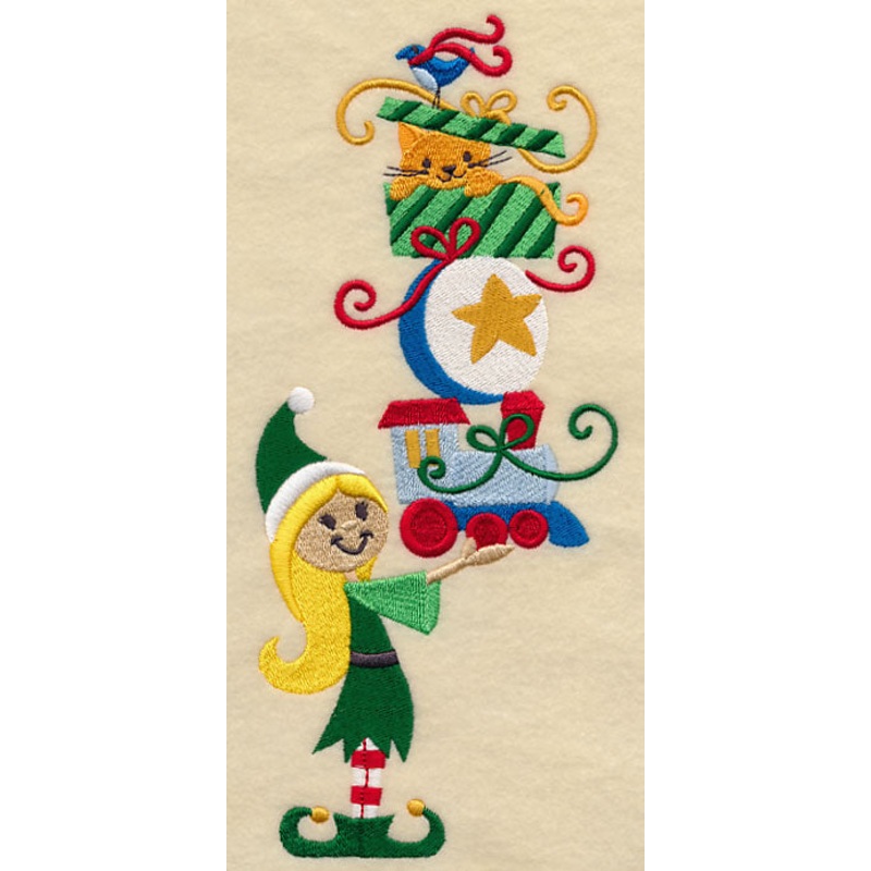 Christmas Toyland Tower – Girl Elf