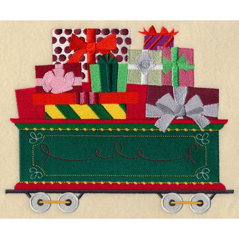 Christmas Train – Wrapped Gifts Car