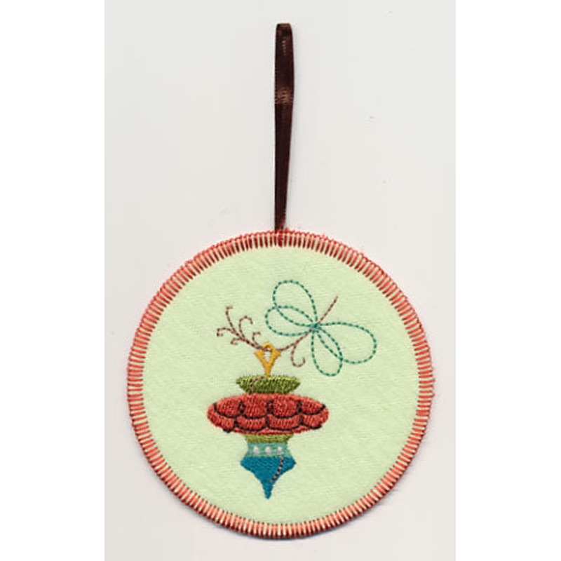 Christmas Whimsy 6 Ornament (In-the-Hoop)