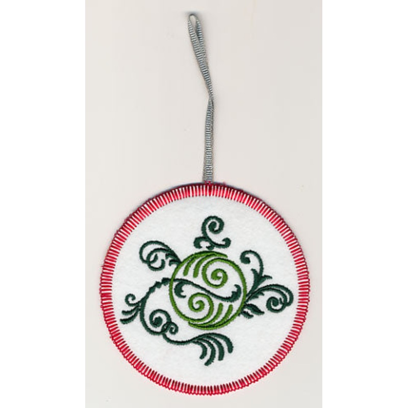 Fa La La Filigree Ornament 1 (In-the-Hoop)