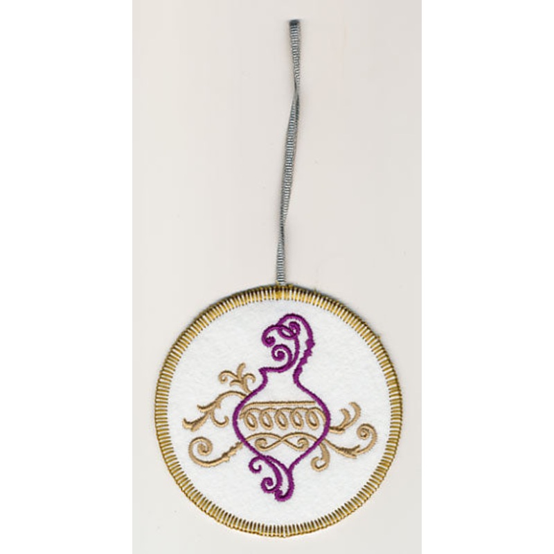 Fa La La Filigree Ornament 2 (In-the-Hoop)