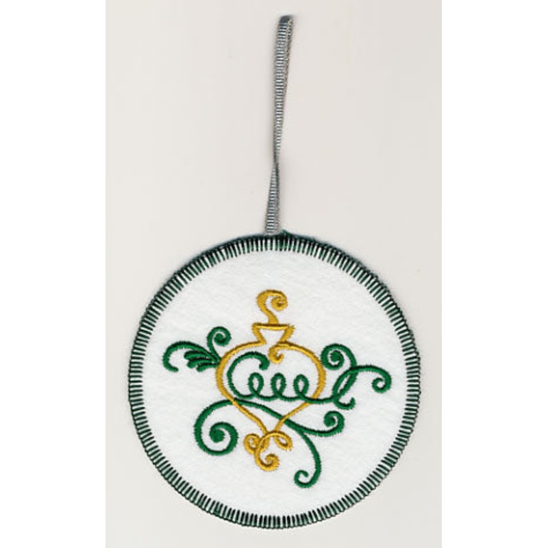 Fa La La Filigree Ornament 3 (In-the-Hoop)