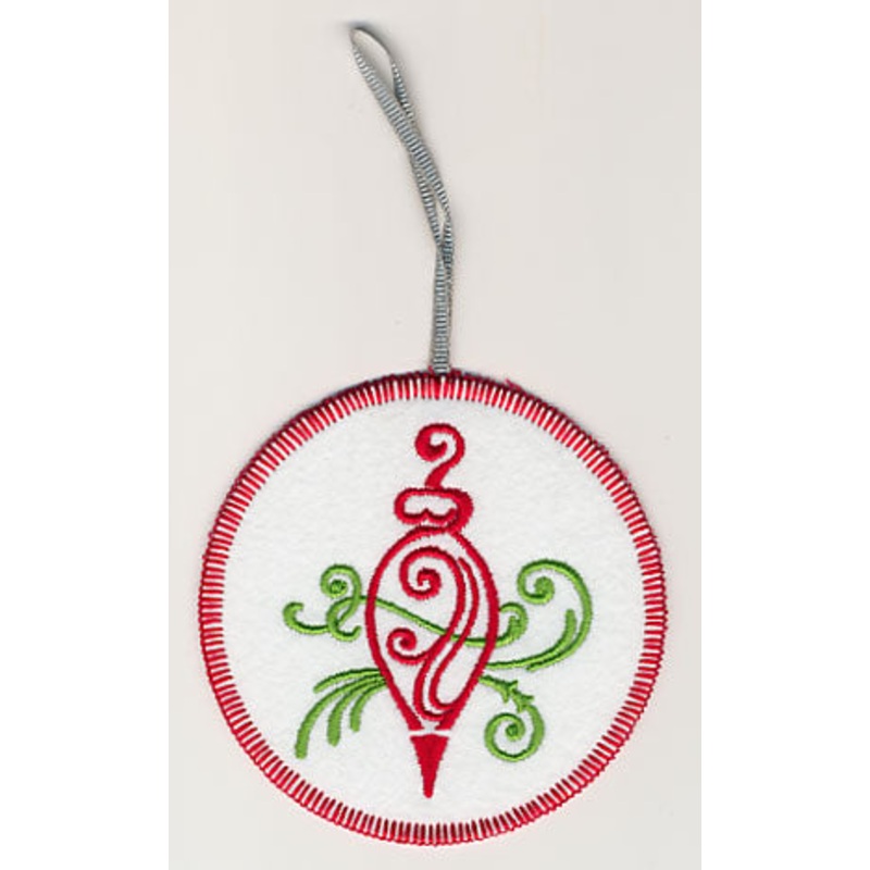 Fa La La Filigree Ornament 4 (In-the-Hoop)