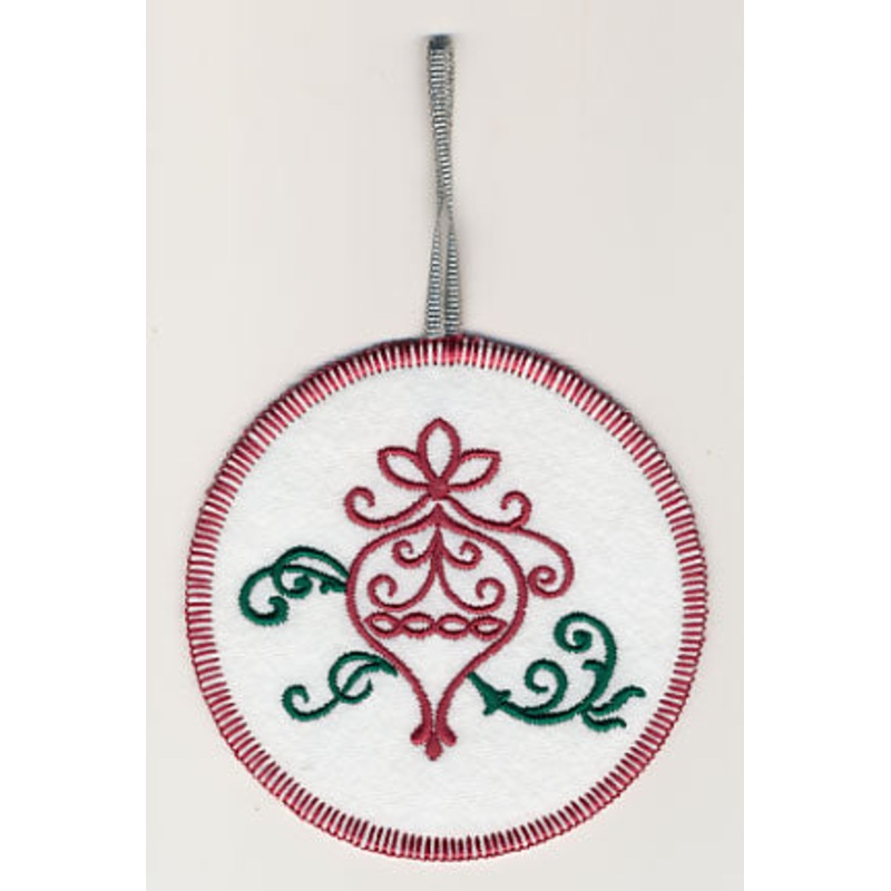 Fa La La Filigree Ornament 6 (In-the-Hoop)