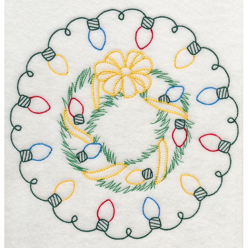 Light Bright Wreath (Vintage)|7.8″ x 7.8″ / 198.21mm x 198.08mm|6.9″ x 6.9″ / 175.33mm x 175.22mm|5.87″ x 5.86″ / 148.97mm x 148.87mm|4.86″ x 4.86″ / 123.44mm x 123.44mm|3.87″ x 3.86″ / 98.3mm x 98.04mm|All Sizes
