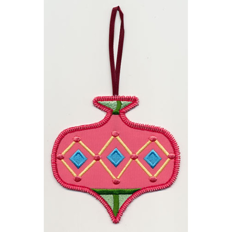 Trim the Tree Ornament 5 (In-the-Hoop)