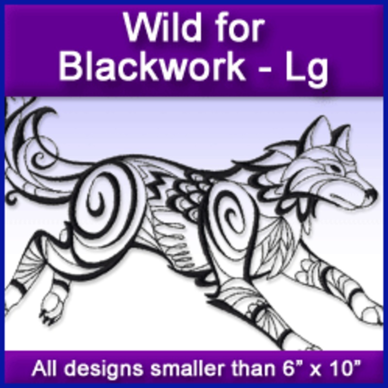 A Wild for Blackwork Design Pack
