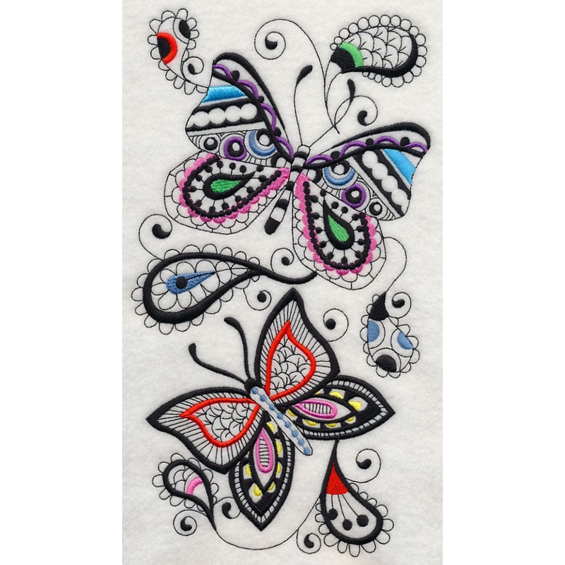 Butterfly Fantasy (Blackwork)|11.75″ x 6.38″ / 298.39mm x 162mm|9.4″ x 5.1″ / 238.72mm x 129.59mm|7.8″ x 4.23″ / 198.03mm x 107.51mm|6.85″ x 3.72″ / 173.9mm x 94.44mm|All Sizes