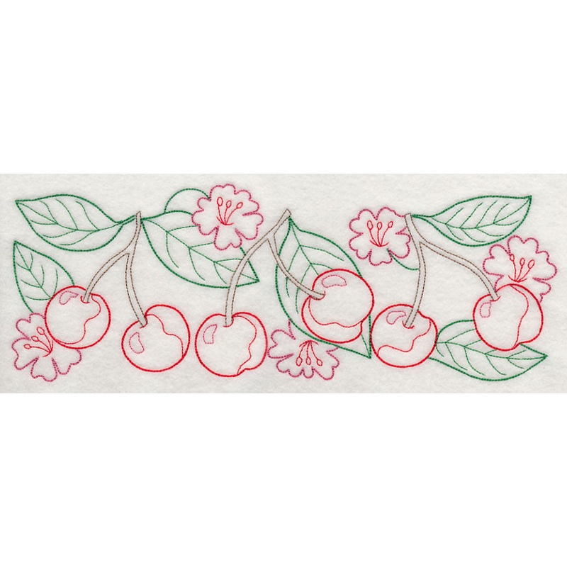 Cherry Jubilee Border (Vintage)