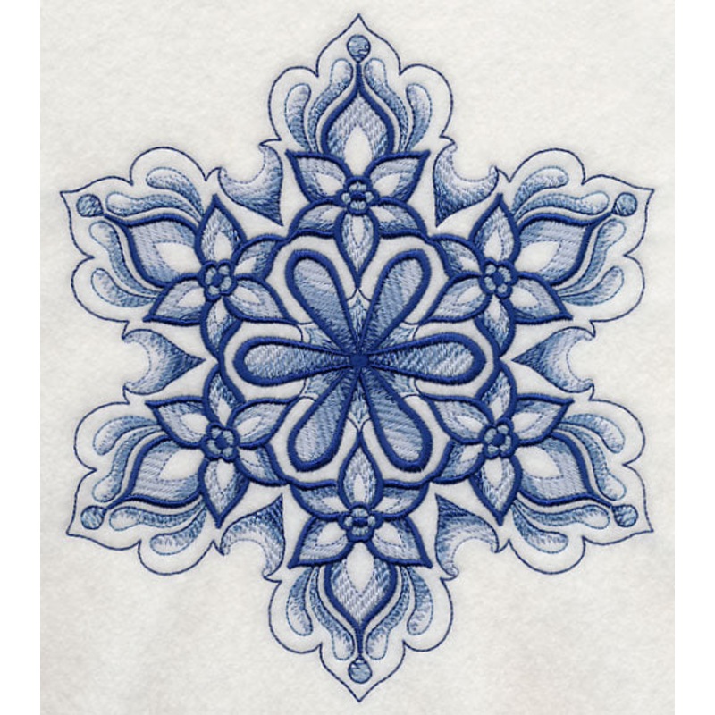 Delft Blue Snowflake 3|7.83″ x 6.8″ / 198.81mm x 172.69mm|6.74″ x 5.85″ / 171.07mm x 148.6mm|5.61″ x 4.85″ / 142.58mm x 123.2mm|3.87″ x 3.36″ / 98.28mm x 85.26mm|All Sizes