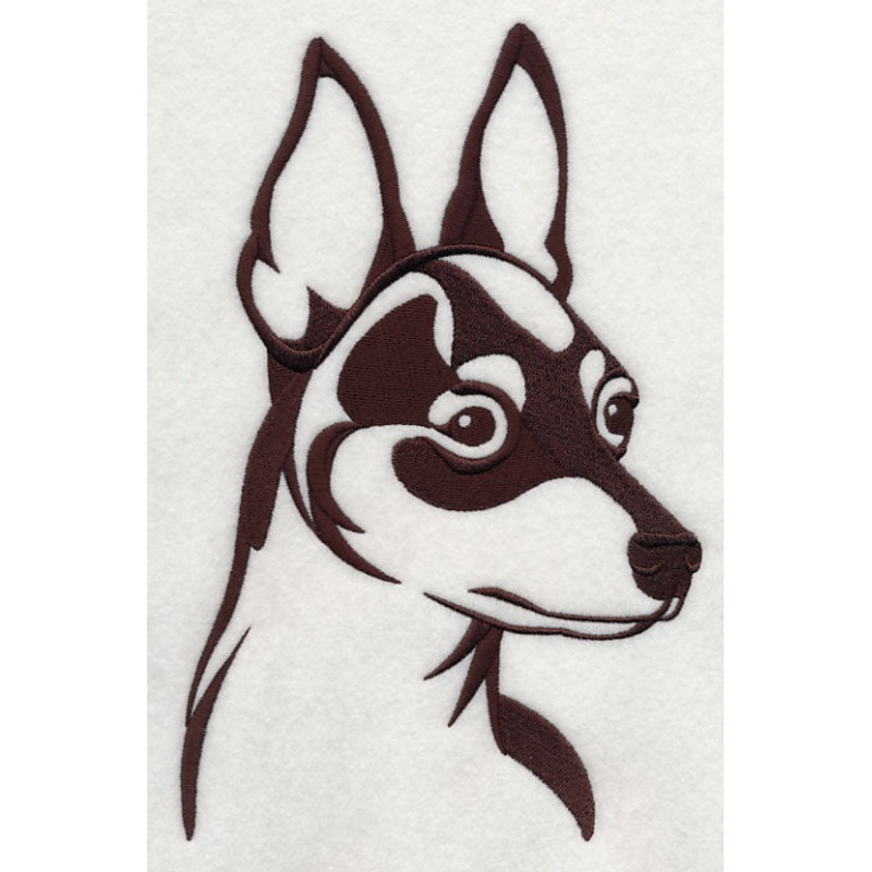 Toy Fox Terrier Silhouette|9.03″ x 5.81″ / 229.35mm x 147.51mm|6.84″ x 4.4″ / 173.67mm x 111.72mm|3.88″ x 2.5″ / 98.55mm x 63.52mm|All Sizes