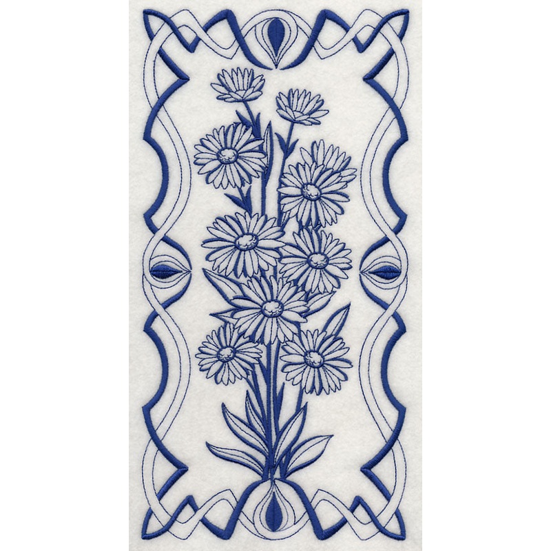 Art Nouveau Aster (Bluework)|11.7″ x 5.91″ / 297.16mm x 150.24mm|9.41″ x 4.76″ / 239.04mm x 120.89mm|7.81″ x 3.95″ / 198.42mm x 100.37mm|6.86″ x 3.47″ / 174.28mm x 88.18mm|All Sizes