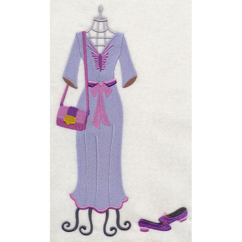 Couture Dress Form – Lavender Dress