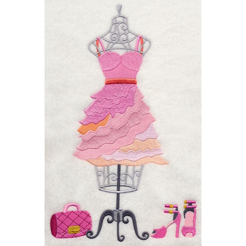 Couture Dress Form – Layered Dress