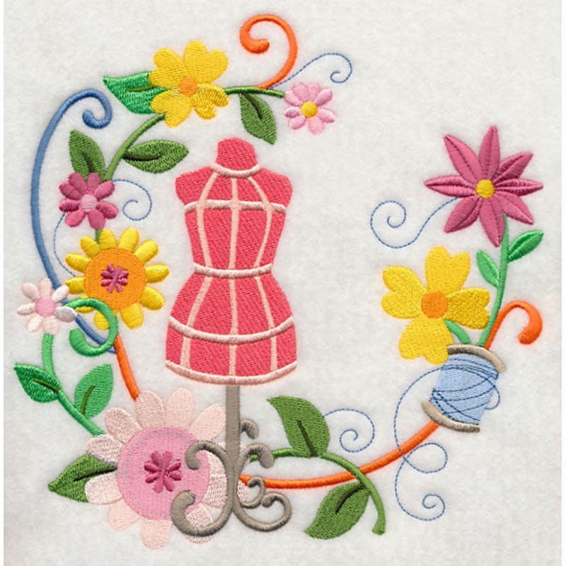 Dress Form & Flowers Wreath|7.8″ x 7.8″ / 198.18mm x 198.24mm|6.9″ x 6.91″ / 175.33mm x 175.39mm|5.84″ x 5.85″ / 148.39mm x 148.47mm|4.85″ x 4.85″ / 123.14mm x 123.16mm|3.84″ x 3.85″ / 97.54mm x 97.68mm|All Sizes