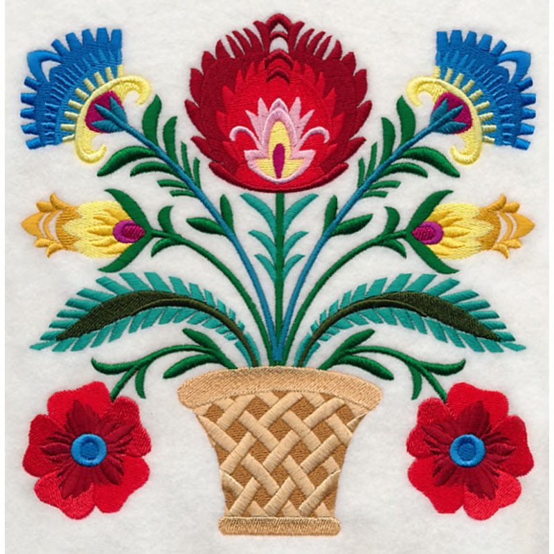Basket of Wycinanki Blooms|7.78″ x 7.8″ / 197.53mm x 198.21mm|6.88″ x 6.9″ / 174.75mm x 175.35mm|5.85″ x 5.87″ / 148.61mm x 149.12mm|4.86″ x 4.87″ / 123.37mm x 123.79mm|3.86″ x 3.87″ / 98.06mm x 98.39mm|All Sizes