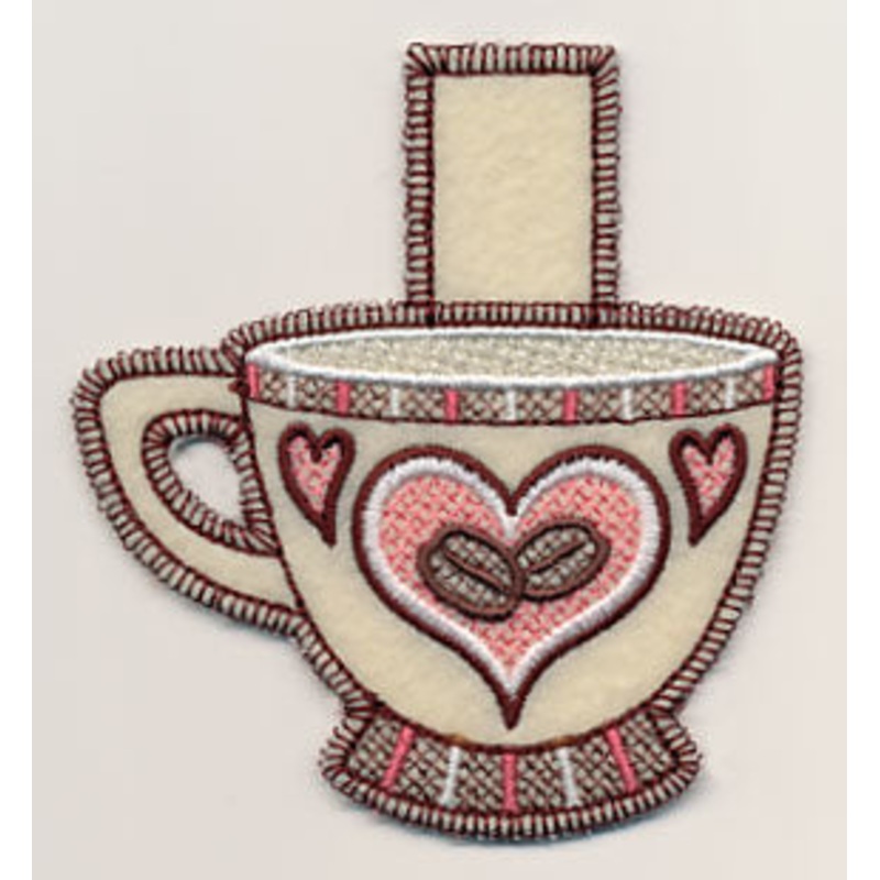 Coffee Cup Clothespin Cozy 2 (In-the-Hoop)