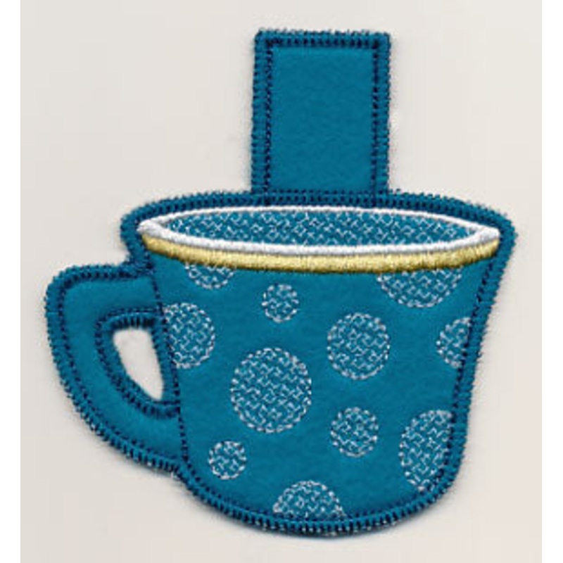 Coffee Cup Clothespin Cozy 3 (In-the-Hoop)