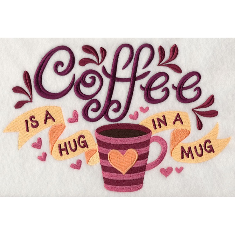 Coffee is a Hug in a Mug|6.9″ x 10.42″ / 175.34mm x 264.72mm|5.86″ x 8.85″ / 148.92mm x 224.72mm|5.17″ x 7.8″ / 131.25mm x 198.18mm|4.54″ x 6.85″ / 115.3mm x 174.04mm|2.56″ x 3.86″ / 65.11mm x 97.95mm|All Sizes