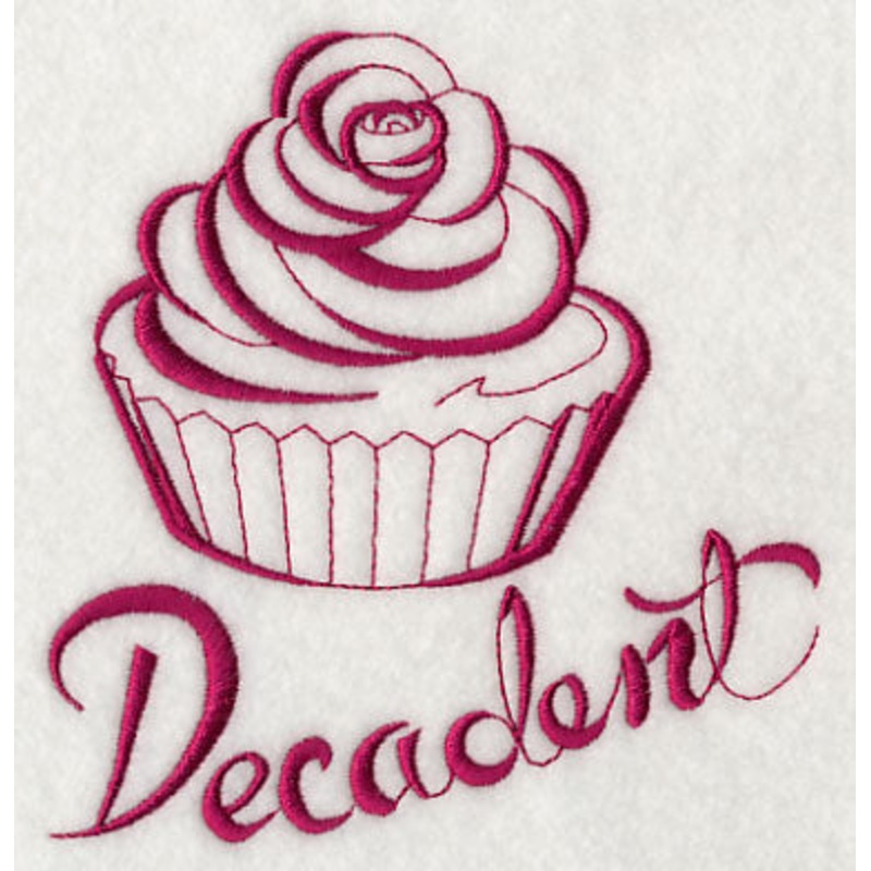 Decadent Cupcake|5.14″ x 4.86″ / 130.58mm x 123.39mm|3.86″ x 3.65″ / 98mm x 92.6mm|All Sizes