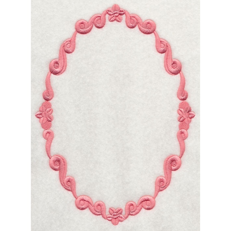 Flower Cameo – Calla Lilies (Frame Only)