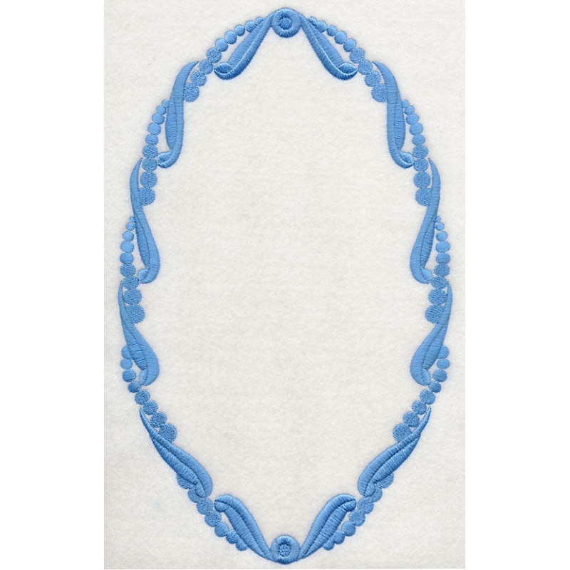 Flower Cameo – Iris (Frame Only)