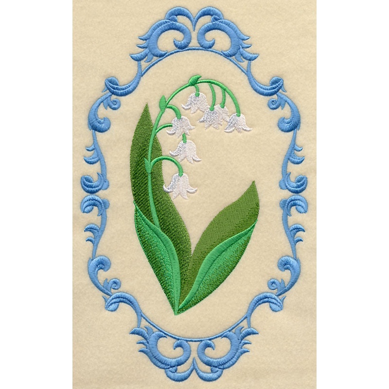 Flower Cameo – Lily of the Valley