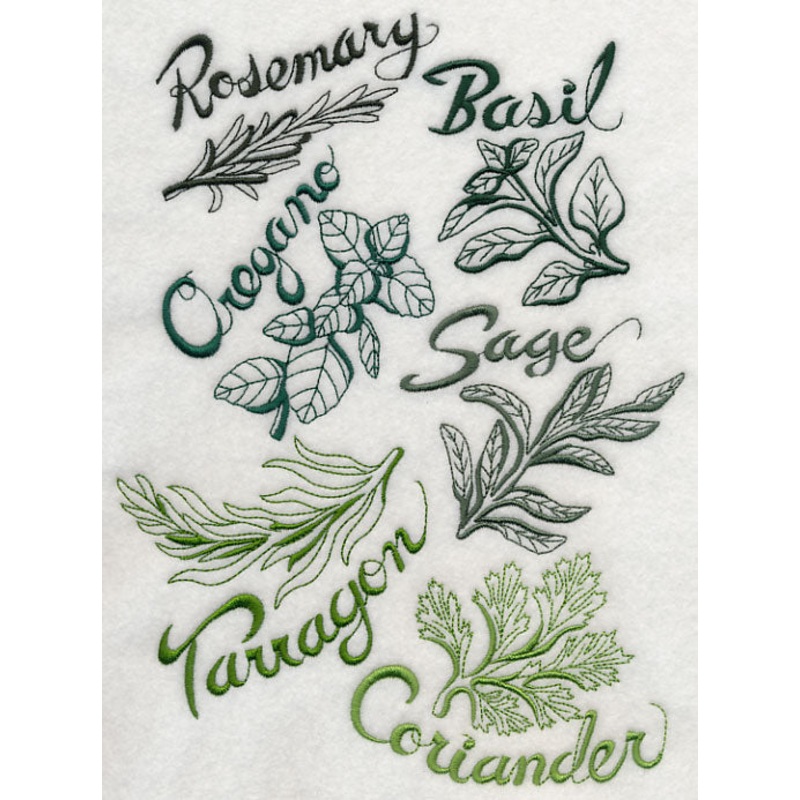 Fresh Herbs|9.32″ x 6.9″ / 236.68mm x 175.24mm|7.8″ x 5.77″ / 198.12mm x 146.67mm|6.5″ x 4.81″ / 165.07mm x 122.14mm|All Sizes