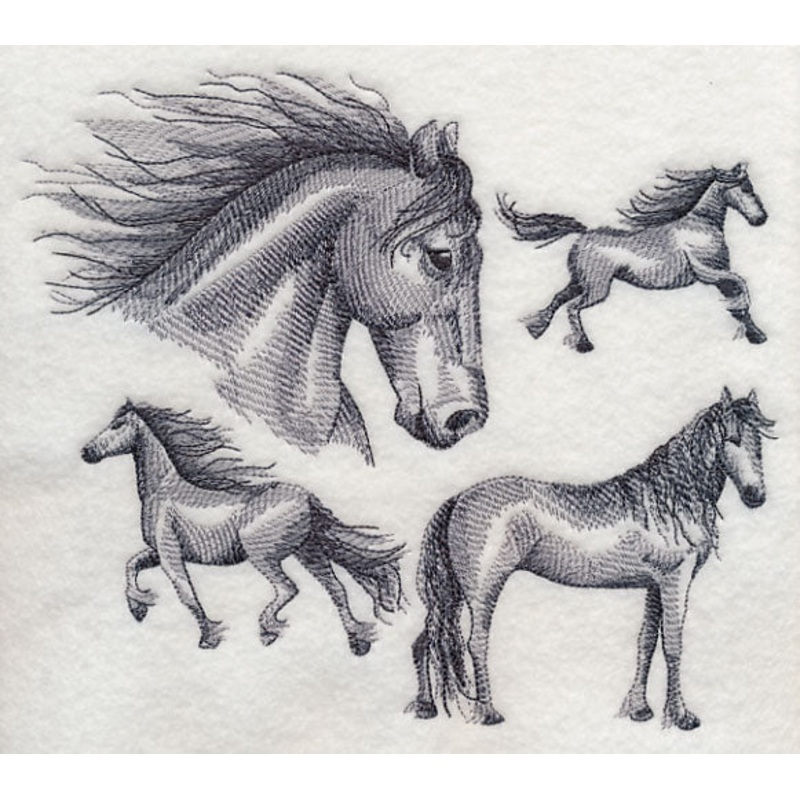 Friesian Horse Sketch|6.72″ x 7.78″ / 170.61mm x 197.61mm|5.84″ x 6.76″ / 148.39mm x 171.74mm|4.84″ x 5.61″ / 122.86mm x 142.39mm|All Sizes