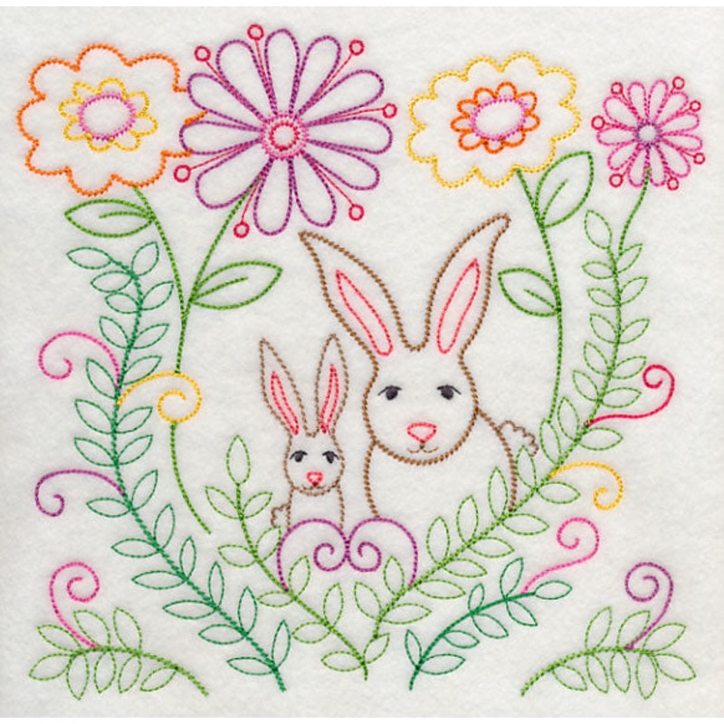 Bunnies Love Spring (Vintage)|7.62″ x 7.8″ / 193.67mm x 198.03mm|6.9″ x 7.05″ / 175.14mm x 179.12mm|5.86″ x 5.99″ / 148.73mm x 152.13mm|4.85″ x 4.97″ / 123.26mm x 126.23mm|All Sizes