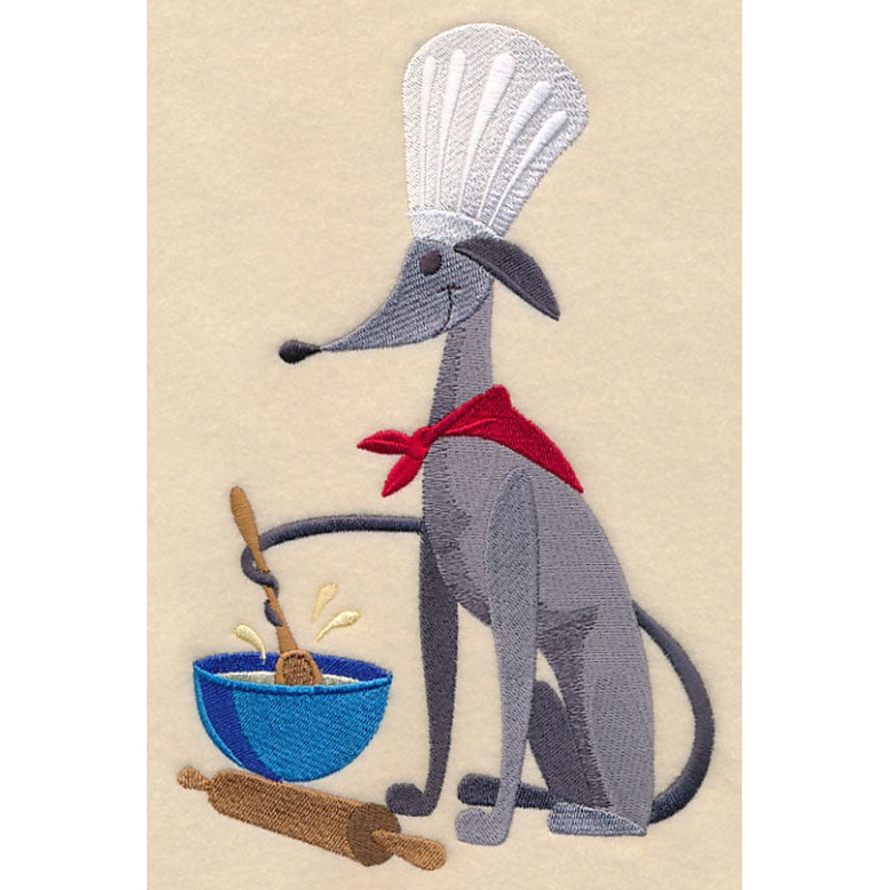 Chef Dog – A Stirring Tail|9.2″ x 5.86″ / 233.68mm x 148.84mm|6.89″ x 4.39″ / 175.01mm x 111.51mm|3.89″ x 2.47″ / 98.81mm x 62.74mm|All Sizes