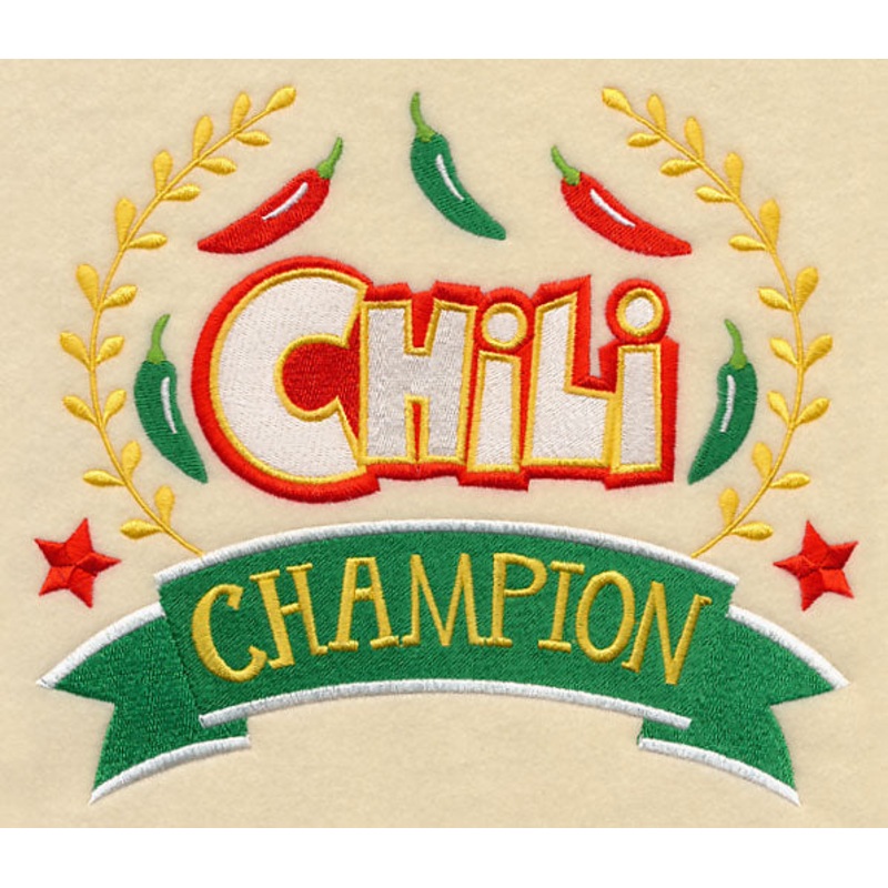Chili Champion|6.79″ x 7.8″ / 172.5mm x 198.1mm|5.86″ x 6.73″ / 148.89mm x 170.95mm|4.86″ x 5.58″ / 123.49mm x 141.78mm|3.39″ x 3.89″ / 86.07mm x 98.78mm|All Sizes