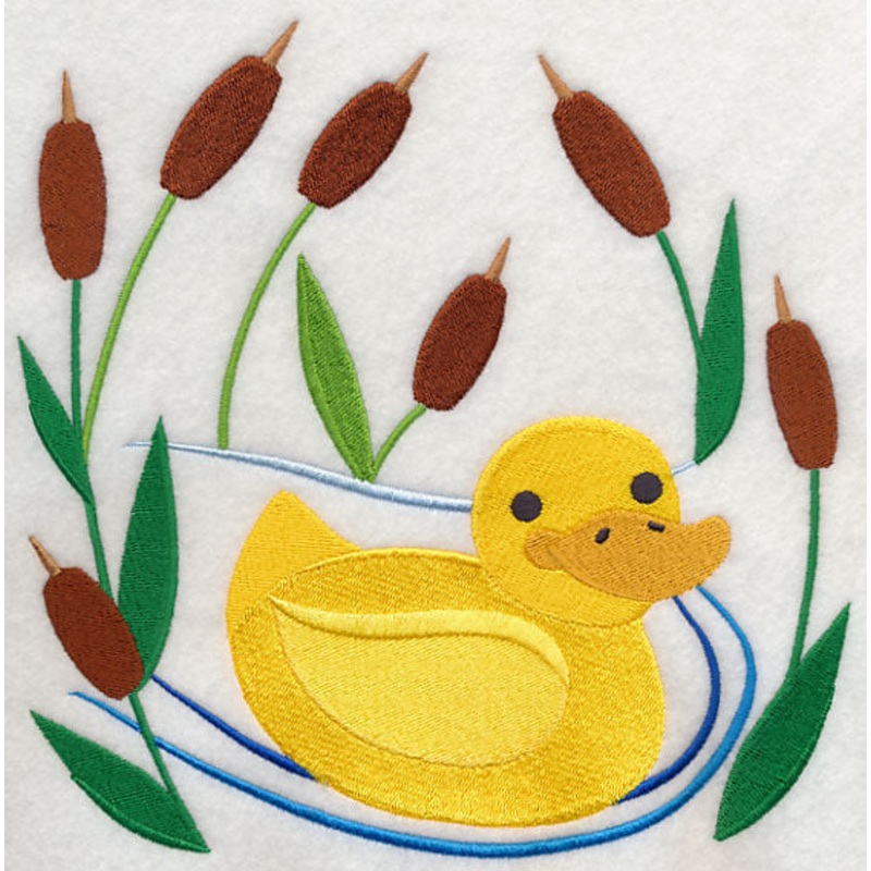 Duck in Cattails|7.64″ x 7.79″ / 193.93mm x 197.93mm|6.89″ x 7.03″ / 174.92mm x 178.55mm|5.87″ x 6″ / 149.2mm x 152.32mm|4.88″ x 4.98″ / 123.86mm x 126.48mm|3.81″ x 3.89″ / 96.68mm x 98.77mm|All Sizes