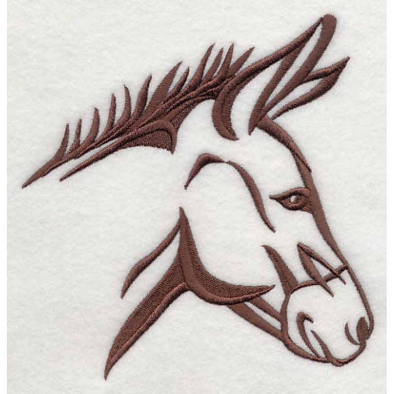 Farm Silhouette Donkey|6.08″ x 5.86″ / 154.43mm x 148.84mm|5.04″ x 4.86″ / 128.02mm x 123.44mm|3.86″ x 3.72″ / 98.04mm x 94.49mm|All Sizes