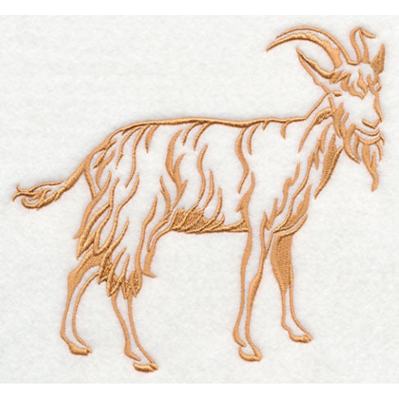 Farm Silhouette Goat 1|5.86″ x 6.44″ / 148.84mm x 163.58mm|4.86″ x 5.34″ / 123.44mm x 135.64mm|3.52″ x 3.86″ / 89.41mm x 98.04mm|All Sizes