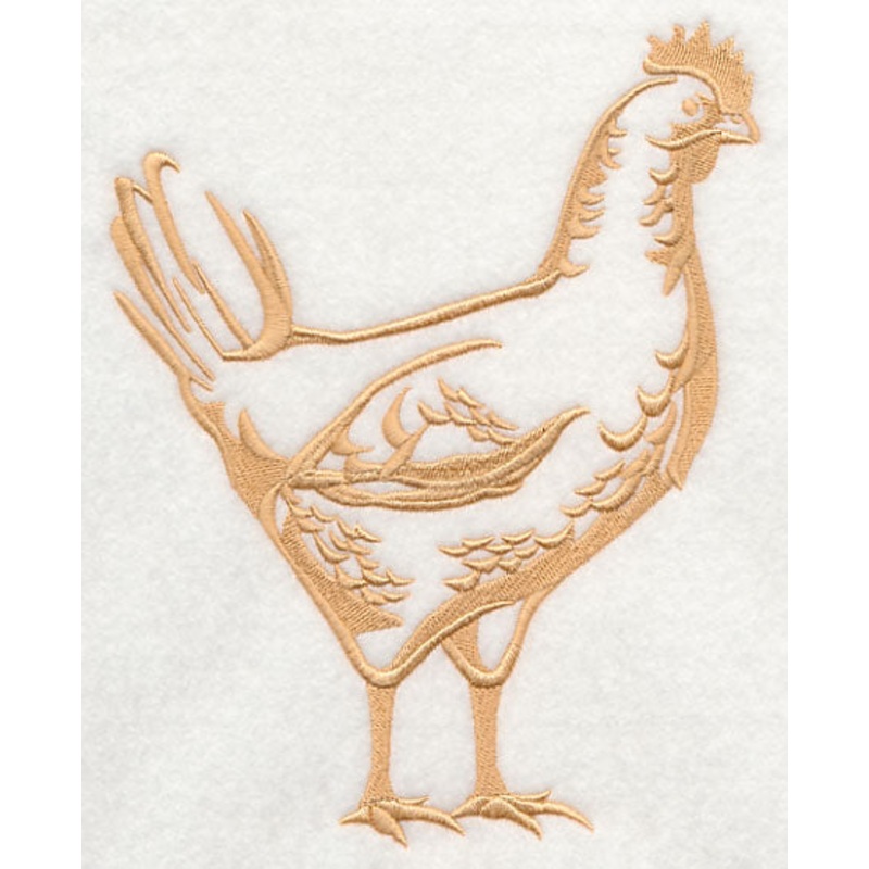 Farm Silhouette Hen|7.41″ x 5.84″ / 188.21mm x 148.34mm|6.14″ x 4.84″ / 155.96mm x 122.94mm|3.87″ x 3.05″ / 98.3mm x 77.47mm|All Sizes