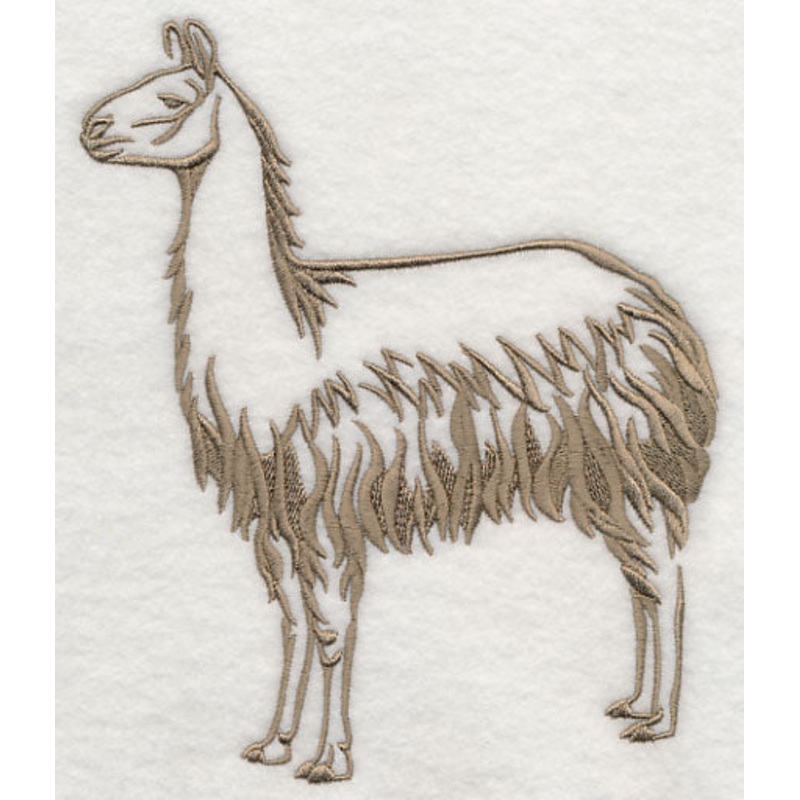 Farm Silhouette Llama|6.82″ x 5.86″ / 173.23mm x 148.84mm|5.65″ x 4.85″ / 143.51mm x 123.19mm|3.87″ x 3.32″ / 98.3mm x 84.33mm|All Sizes