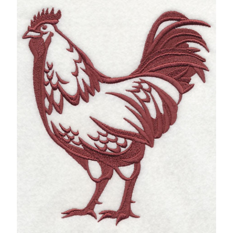 Farm Silhouette Rooster|6.79″ x 5.84″ / 172.47mm x 148.34mm|5.61″ x 4.83″ / 142.49mm x 122.68mm|3.88″ x 3.34″ / 98.55mm x 84.84mm|All Sizes