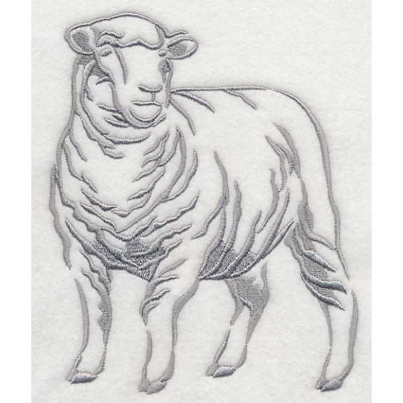 Farm Silhouette Sheep 1|7.07″ x 5.86″ / 179.58mm x 148.84mm|5.86″ x 4.86″ / 148.84mm x 123.44mm|3.86″ x 3.21″ / 98.04mm x 81.53mm|All Sizes