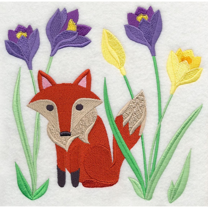 Fox in Spring Blossoms|7.61″ x 7.8″ / 193.29mm x 198.1mm|6.89″ x 7.06″ / 175.02mm x 179.4mm|5.89″ x 6.03″ / 149.48mm x 153.25mm|4.89″ x 5.01″ / 124.09mm x 127.25mm|3.78″ x 3.88″ / 96.08mm x 98.54mm|All Sizes