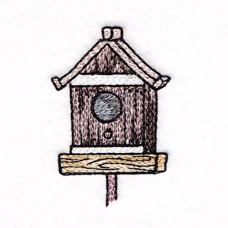 Birdhouse Block Party 4|2.36″ x 1.56″ / 59.91mm x 39.73mm