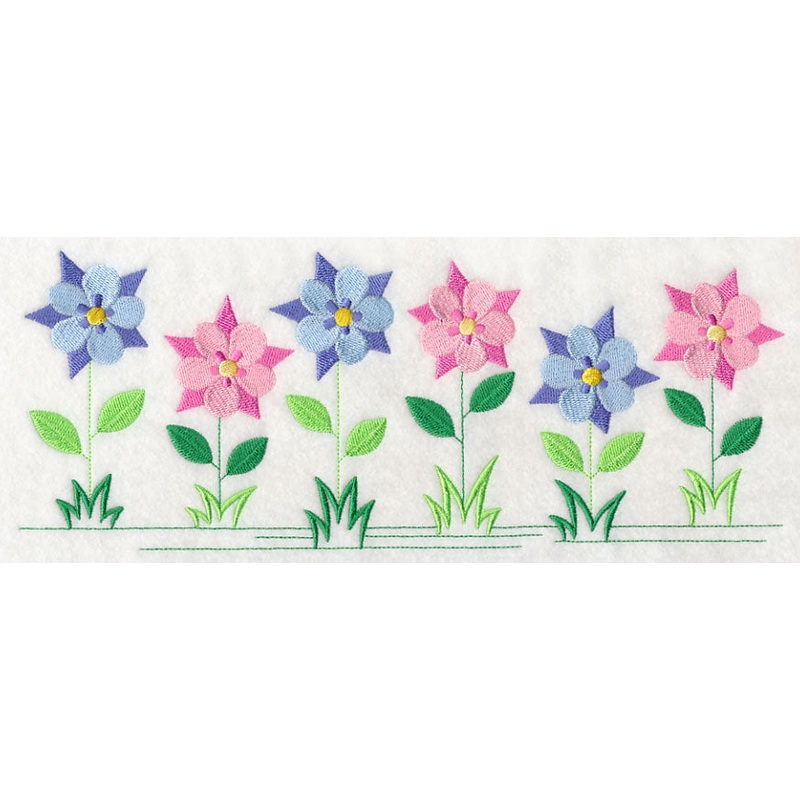 Country Charm Border – Columbine