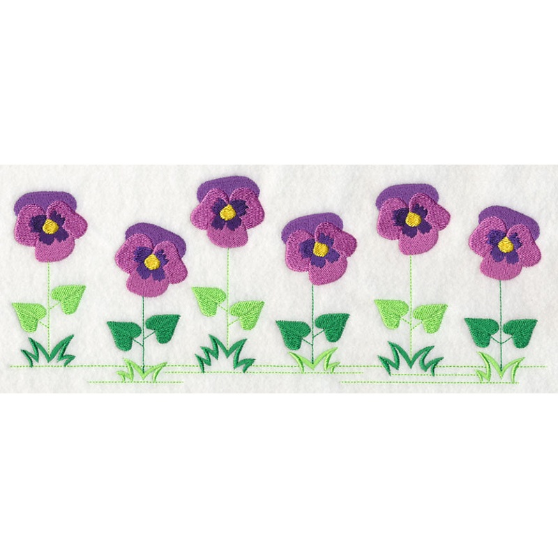 Country Charm Border – Pansy|4.55″ x 11.75″ / 115.54mm x 298.45mm|3.64″ x 9.4″ / 92.49mm x 238.76mm|3.02″ x 7.8″ / 76.78mm x 198.12mm|2.58″ x 5.99″ / 65.42mm x 152.14mm|1.5″ x 3.85″ / 38.08mm x 97.79mm|All Sizes