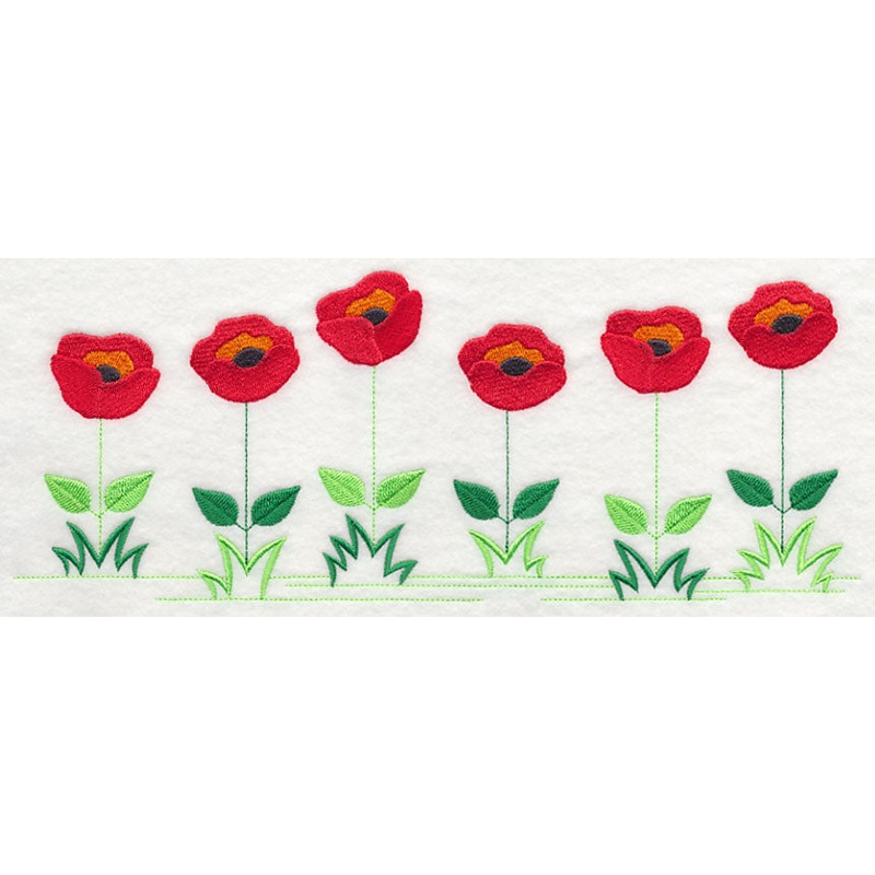 Country Charm Border – Poppy|4.55″ x 11.75″ / 115.63mm x 298.45mm|3.64″ x 9.4″ / 92.55mm x 238.76mm|3.03″ x 7.8″ / 76.87mm x 198.12mm|2.53″ x 5.99″ / 64.37mm x 152.14mm|1.5″ x 3.85″ / 38.17mm x 97.79mm|All Sizes