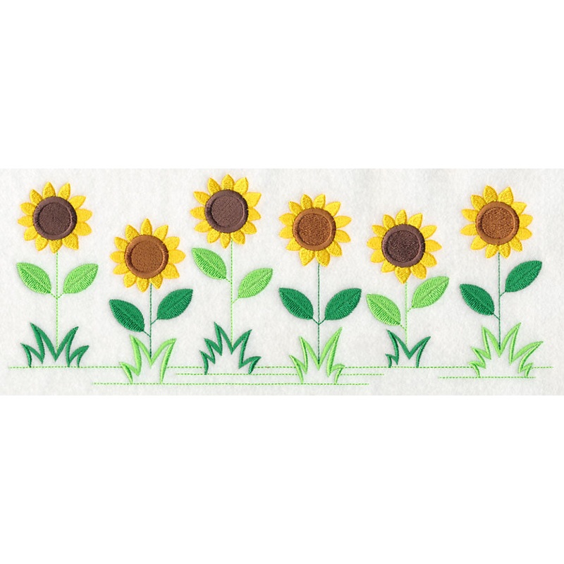 Country Charm Border – Sunflower