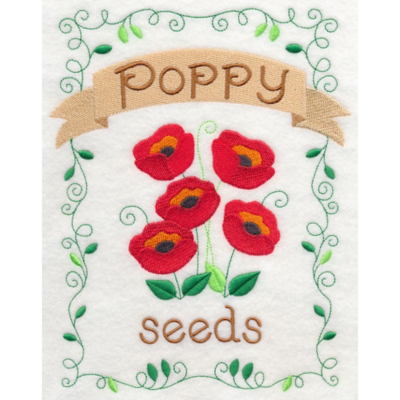Country Charm Seed Packet – Poppy