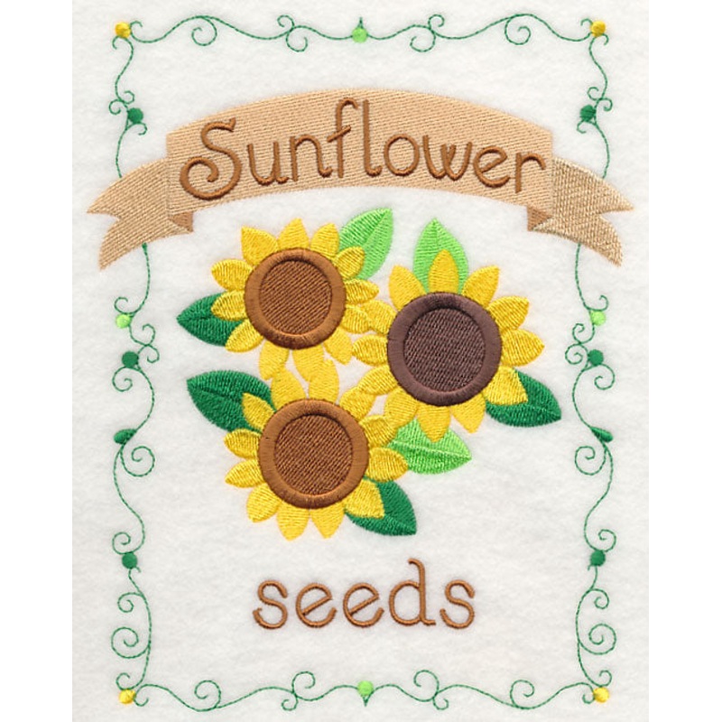 Country Charm Seed Packet – Sunflower